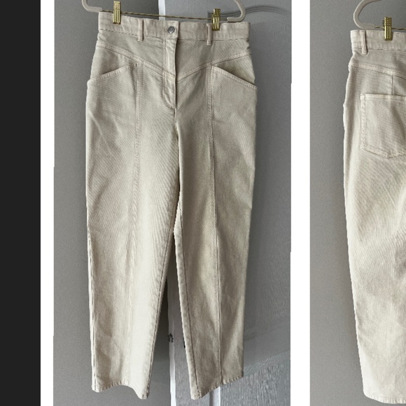 Wilfred Free ivory jeans size 8 - Picture 1 of 3